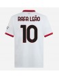 AC Milan Rafael Leao #10 Vieraspaita 2024-25 Lyhythihainen